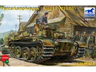 Танк Panzerkampfwagen I Ausf. F (VK18.01) 
