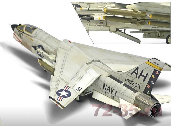 Самолет USN F-8E VF-162 "The Hunters" 12521_3_enl.jpg