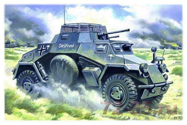 Германский легкий бронеавтомобиль Sd.Kfz.222