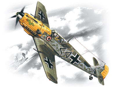 Истребитель Bf-109 E-4