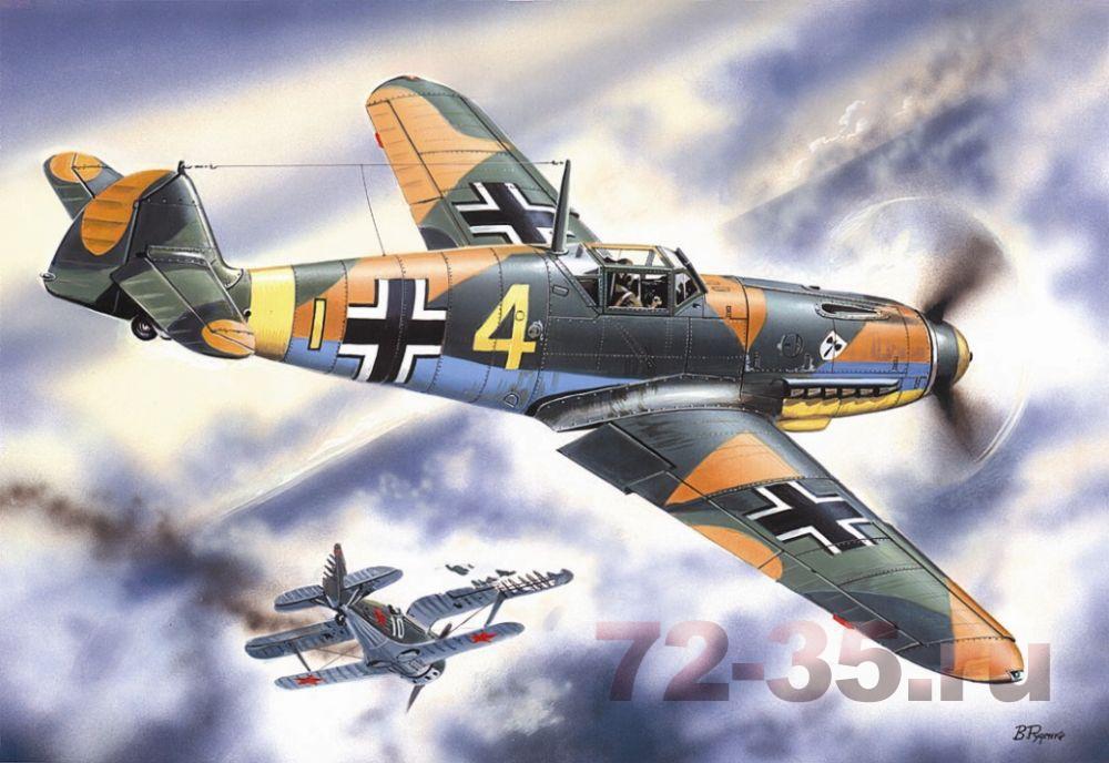 Истребитель Bf 109F-4