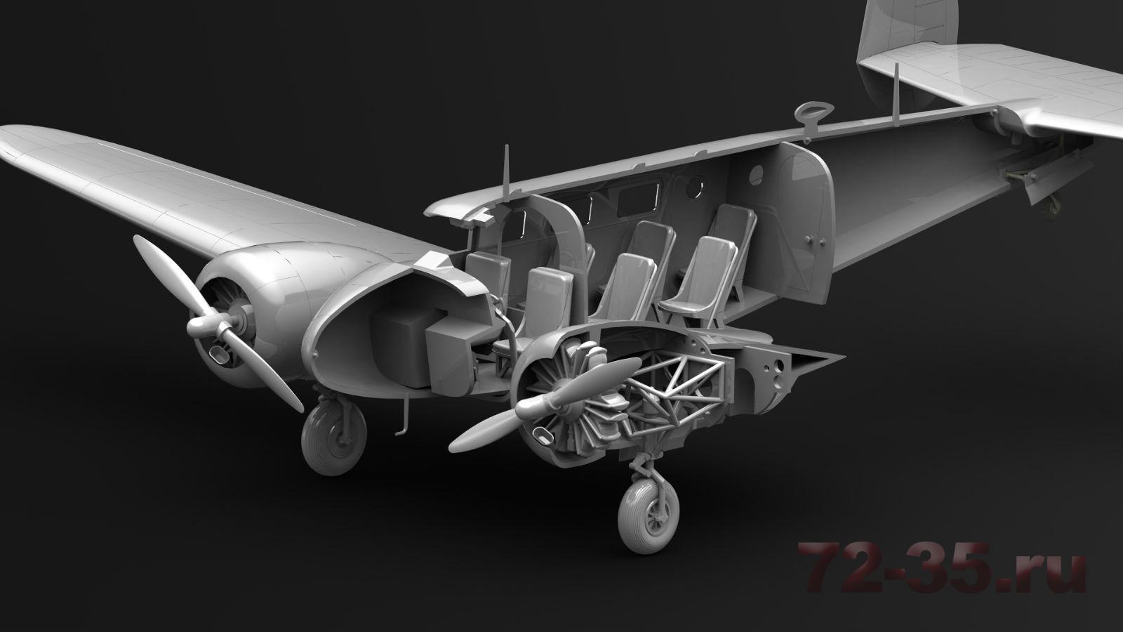 Пассажирский самолёт C-45F/UC-45F 1413971034_c-45-3_enl.jpg