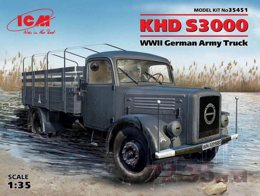 Германский грузовой автомобиль KHD S3000