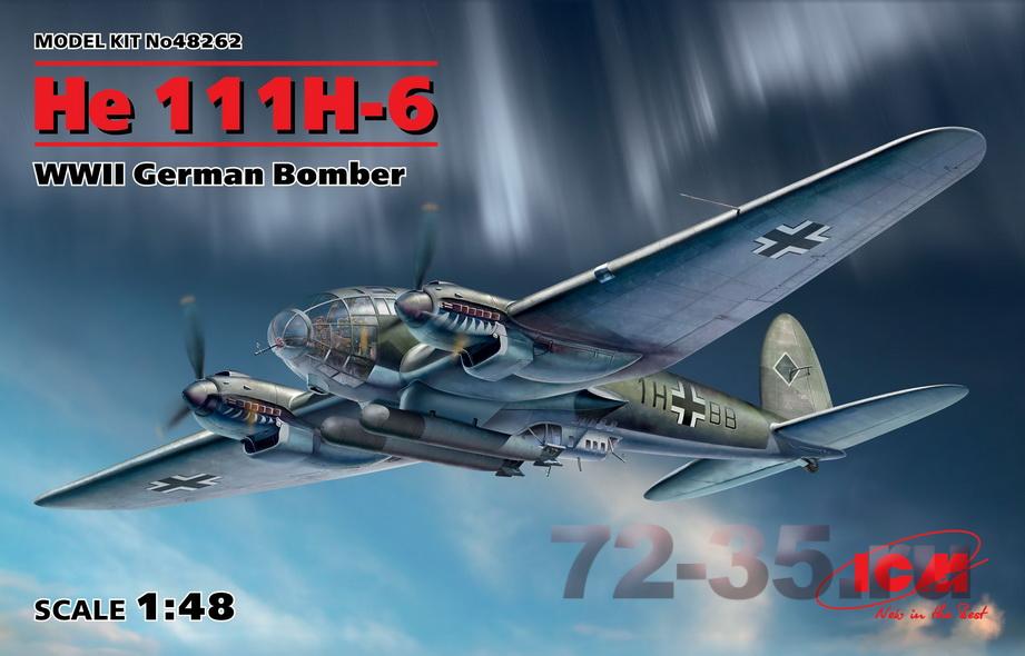 Германский бомбардировщик He-111H-6