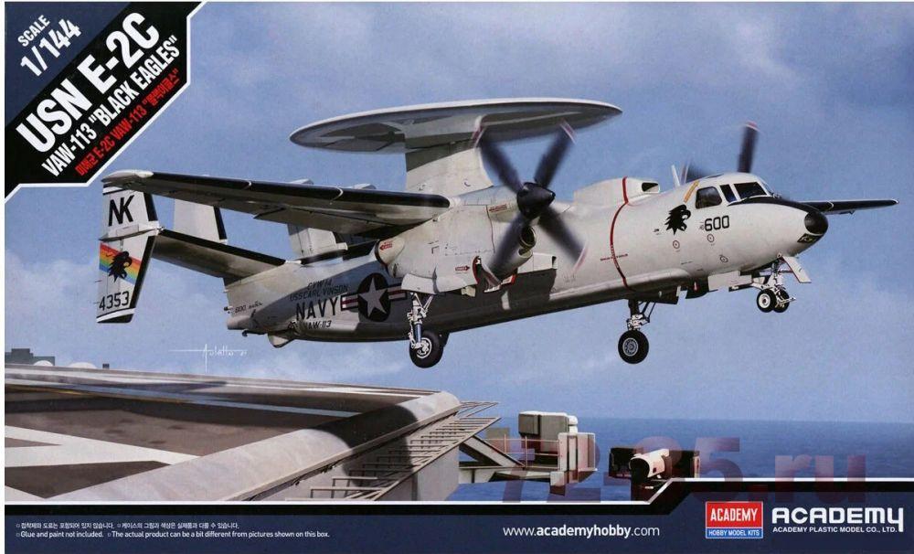 Самолет U.S. Navy E-2C WAV-113 Black Eagles