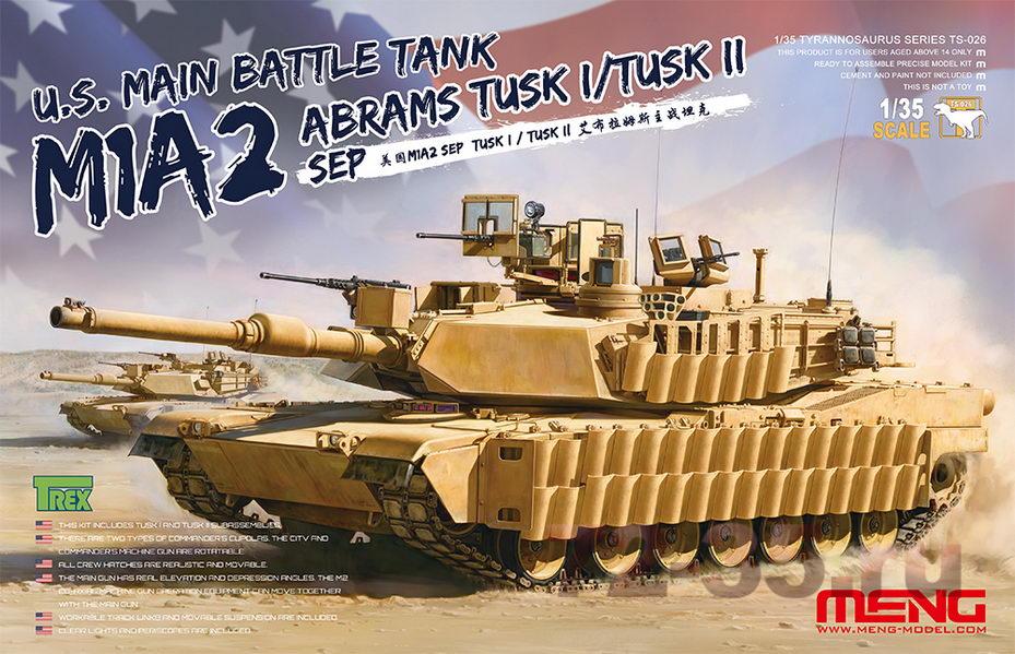 Танк Abrams M1A2 SEP TUSK I/TUSK II