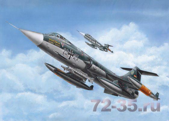 Сверхзвуковой истребитель F-104G "Старфайтер"