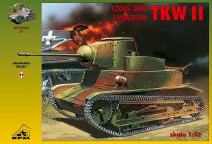 Танкетка TKW-II с интерьером