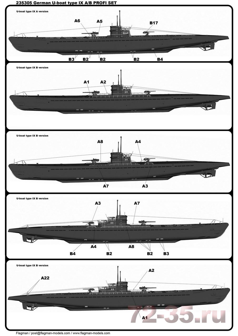 Германская подводная лодка тип IXA/B (ProfiSet) 235305_05_enl.jpg