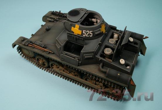 Немецкий танк PzKpfw I Ausf.A (Sd.Kfz.101) с интерьером 35028a7.jpg
