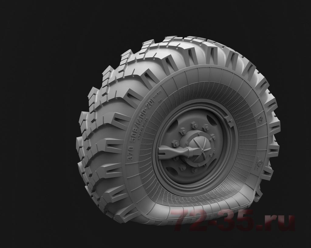Спущенное колесо OИ-25  Урал-4320/ 375 (1шт)   35127_enl.jpg