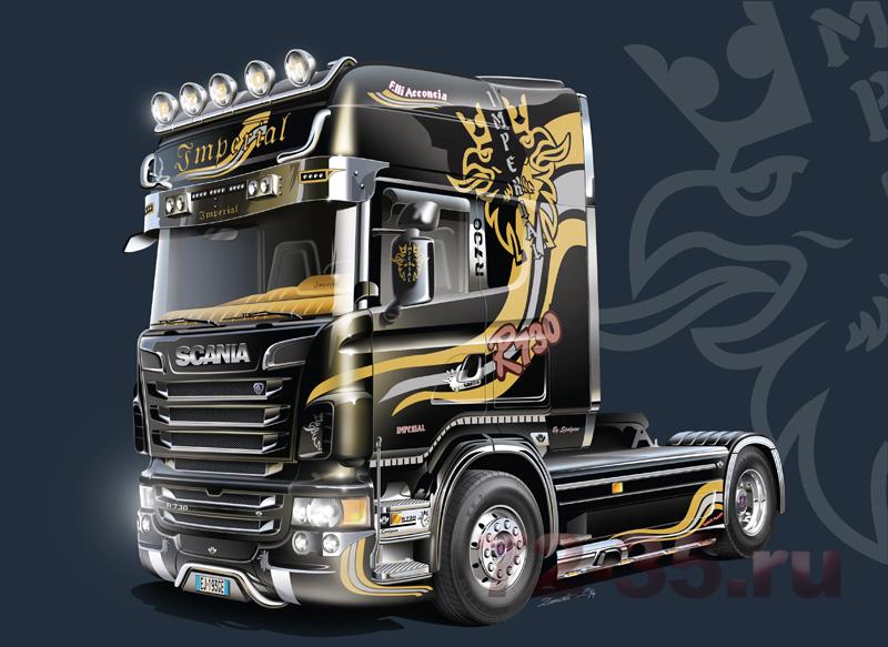 Седельный тягач Scania R730 V8 Topline “Imperial” 3883LR.jpg