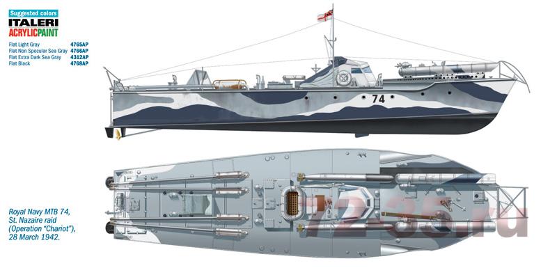 Катер Vosper MTB 74 St. Nazaire Raid  5619_profili_didaLR.jpg