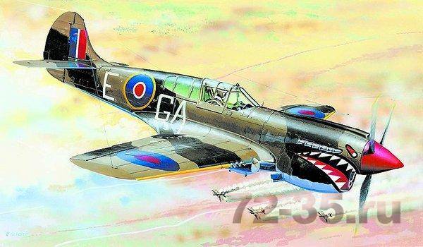 Самолет CURTISS P-40K