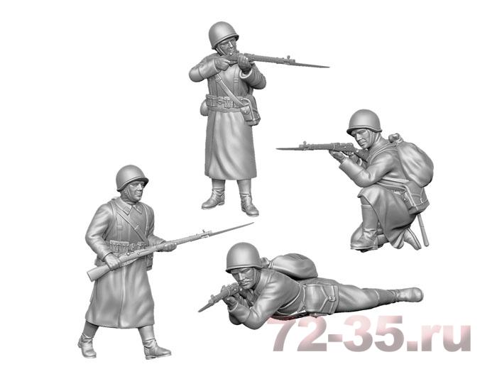 Советская пехота в зимней форме 1941-1942 6197-1.gif