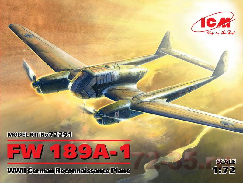 Германский самолет-разведчик FW 189A-1