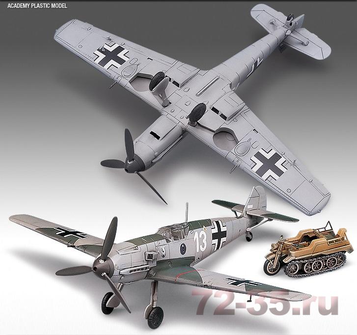 Истребитель MESSERSCHMITT Bf109E-3/4 Heinz Bar с KETTENKRAD 72_Bf109E-3_4_KETTENKRAD_2_enl.jpg