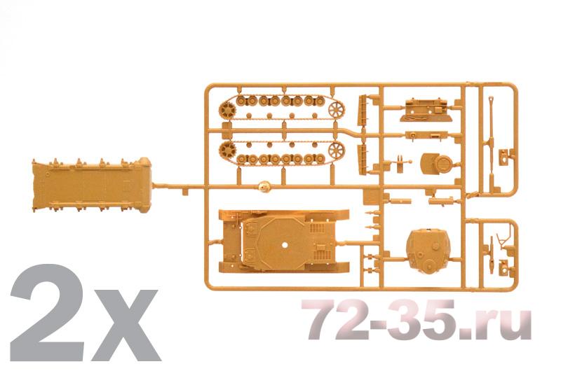 Танк PZ. KPFW. IV AUSF.F1/F2 (2 шт) 7514_sprue-2x.jpg