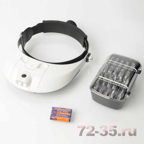 Лупа бинокулярная со светодиодной подсветкой 81001G-2-LED-5-Lens-Headband-Plastic-and-Resin-Magnifier-Black-and-White_1_nologo_600x600_enl.jpg