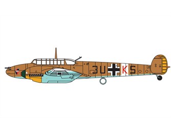 Самолет Messerschmitt Bf-110E/E-2 Trop A03081-A.jpg