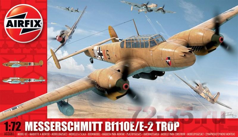 Самолет Messerschmitt Bf-110E/E-2 Trop
