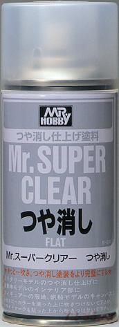 Лак FLAT Mr.SUPER CLEAR матовый