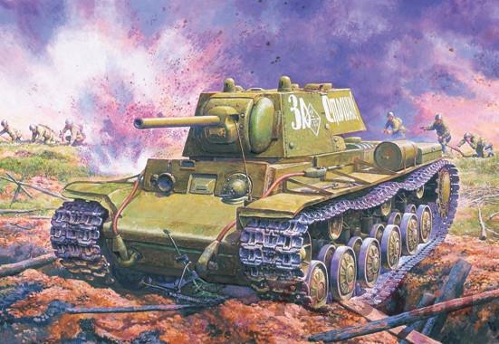 КВ-1 обр.1941 ранняя версия Тяжелый танк