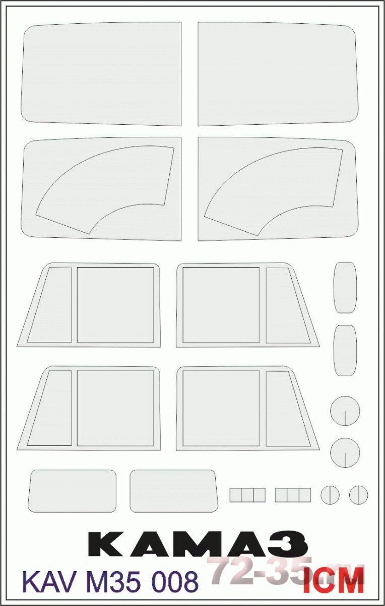 Окрасочная маска на остекление ICM 35001