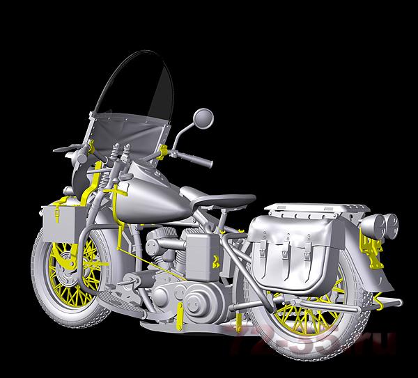 Harley Davidson WLA - Американский мотоцикл второй мировой войны MA35080_15.jpg