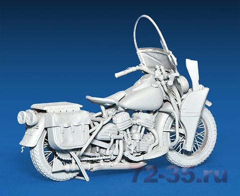 Harley Davidson WLA - Американский мотоцикл второй мировой войны MA35080_6.jpg