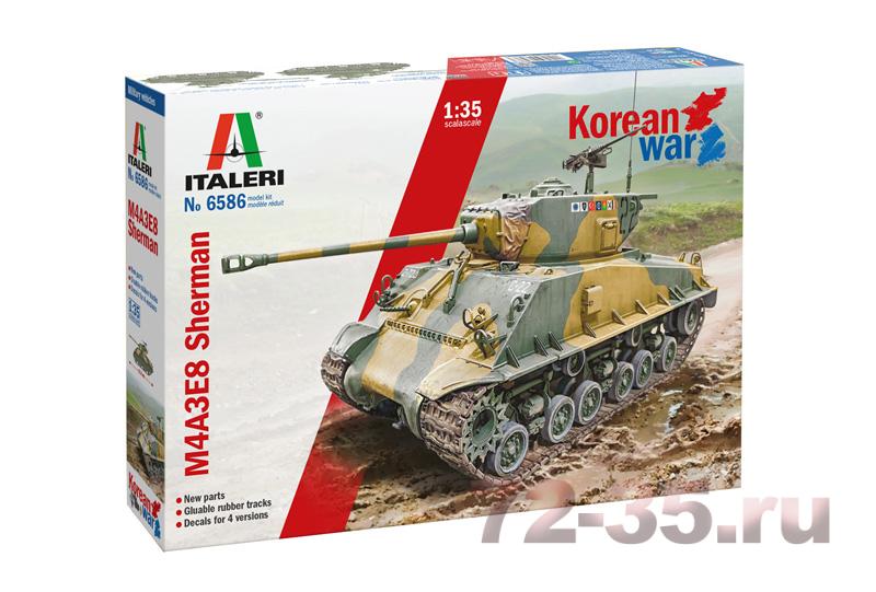 Танк M4A3E8 Sherman Korean War