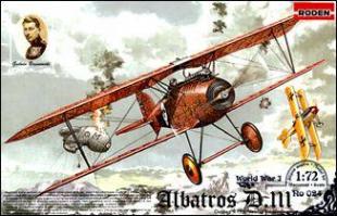 Albatros D.III Oeffag s.153 Австро-венгерский истребитель (ранний)