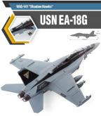 Самолет USN EA-18G VAQ-141 «Shadow Hawks» (1:72)