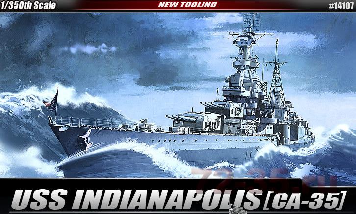 Крейсер USS CA-35 INDIANAPOLIS