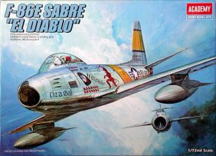 самолет F-86E "Сейбр"