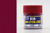 Краска Mr. Color C81 (RUSSET)