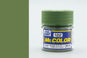 Краска Mr. Color C122 (RLM82 LIGHT GREEN)