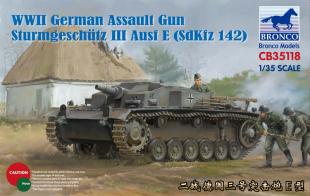 САУ WWII German Assault Gun Sturmgesch?tz III Ausf E (SdKfz 142)