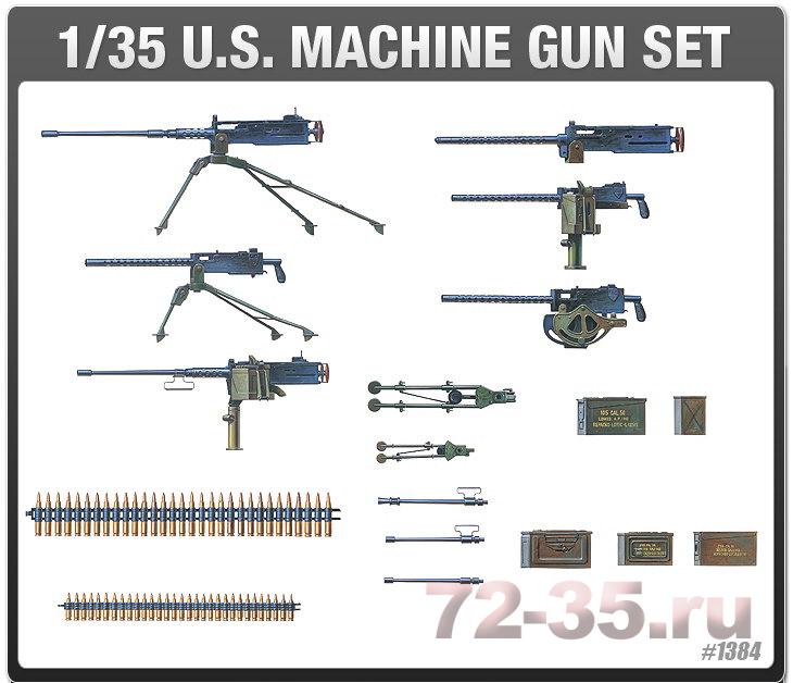 Набор пулеметов США