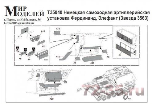 Фототравление для Фердинанда, Элефанта