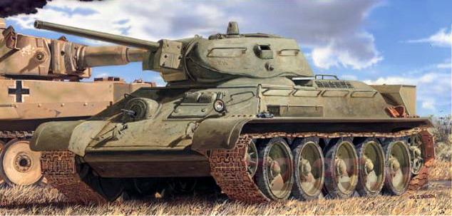 Танк Т-34/76 No.112 Factory «Krasnoe Sormovo» Late Production