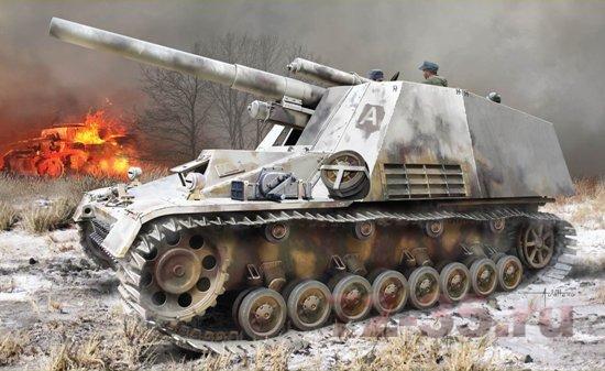 САУ Sd.Kfz.165 Hummel Initial Production w/Winterketten