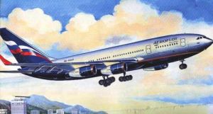 Авиалайнер Ильюшин 96-300 Аэрофлот