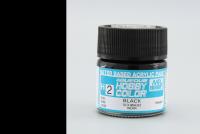 Краска Mr. Hobby H2 (черная глянцевая / BLACK)