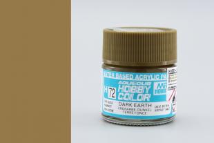 Краска Mr. Hobby H72 (темная земля / DARK EARTH)