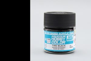 Краска Mr. Color C137 (TIRE BLACK)