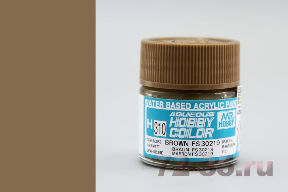 Краска Mr. Hobby H310 (коричневая / BROWN FS30219)