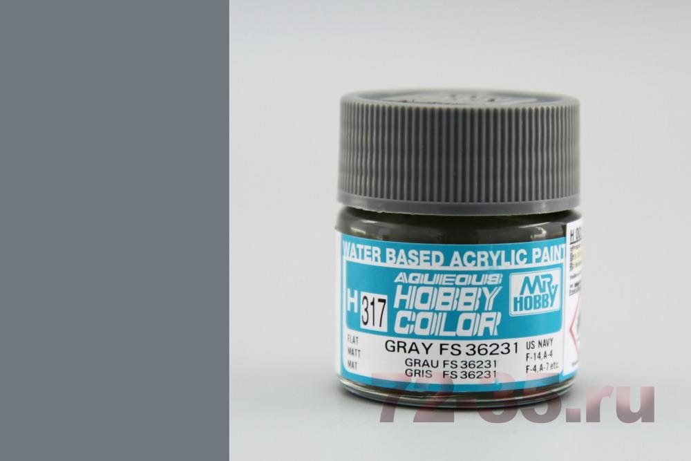 Краска Mr. Hobby H317 (серая / GRAY FS36231)