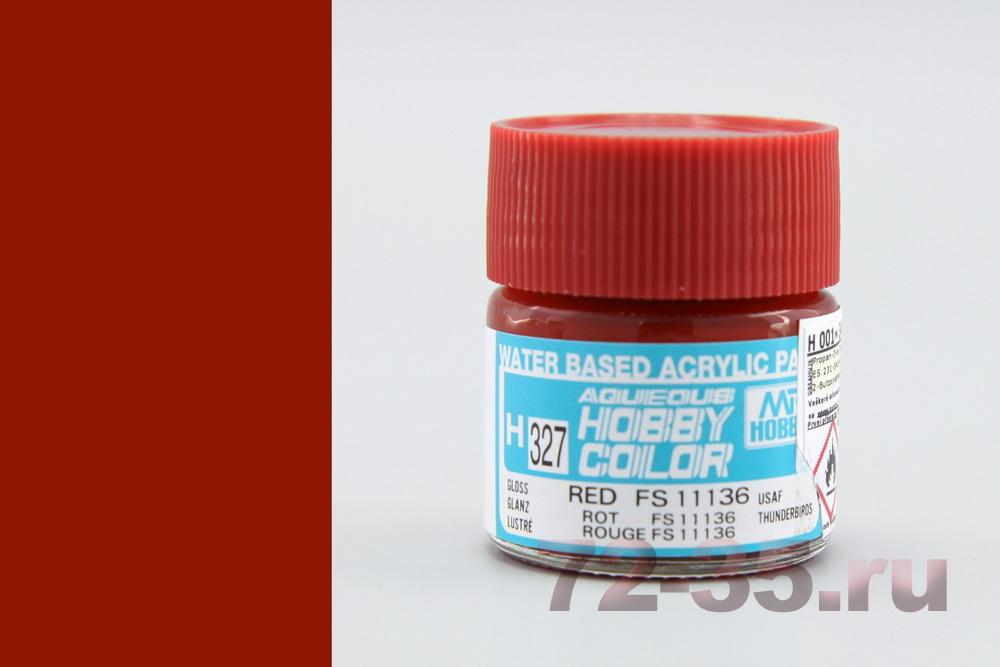 Краска Mr. Hobby H327 (красная / RED FS11136)