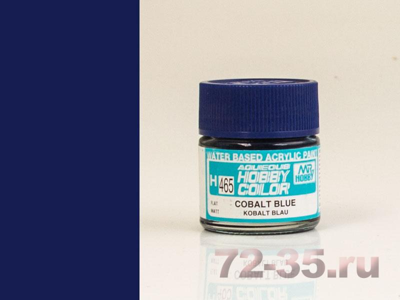 Краска Mr. Hobby H465 (кобальтовый синий / COBALT BLUE)